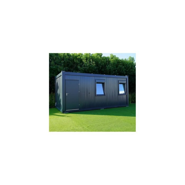 CONTENEDOR OFICINA 6×3 M CON ASEO Y COCINA / NUEVO - Imagen 1