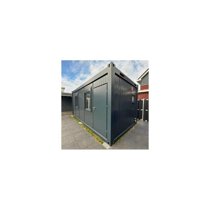 CONTENEDOR OFICINA 6×3 M CON ASEO Y COCINA / NUEVO - Imagen 11